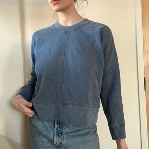 Faded blue cotton crewneck by Madewell